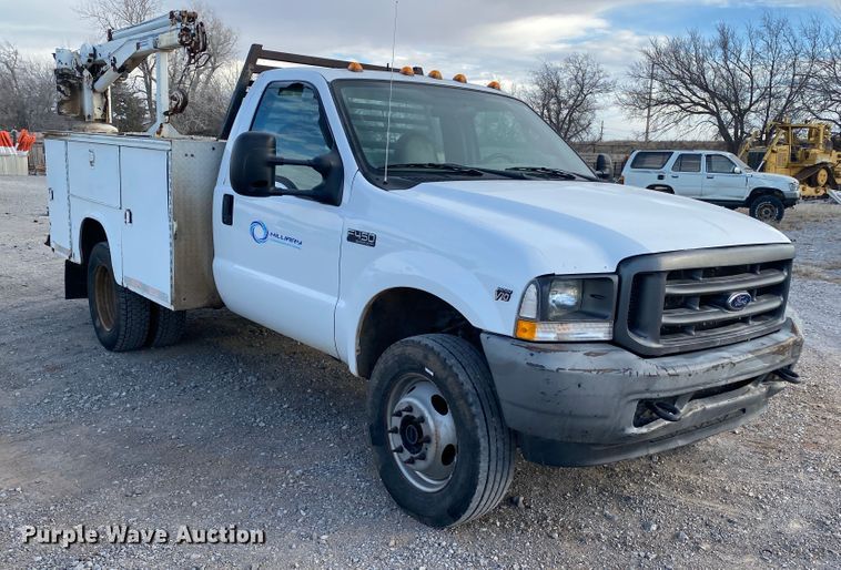 image for item DL1408 2004 Ford F450 Super Duty  utility / service truck