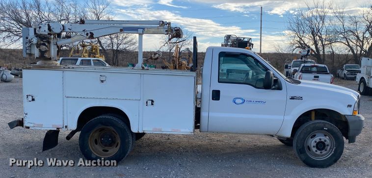 image for item DL1408 2004 Ford F450 Super Duty  utility / service truck