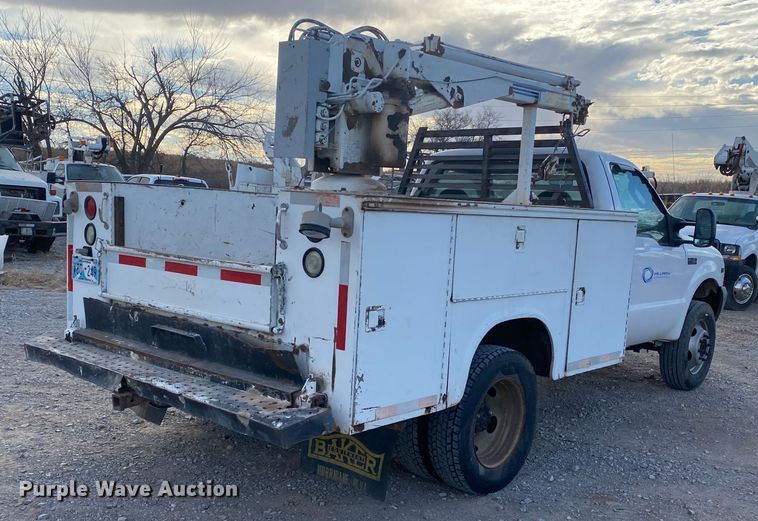 image for item DL1408 2004 Ford F450 Super Duty  utility / service truck