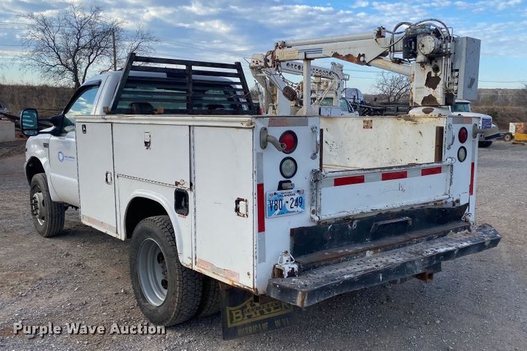 image for item DL1408 2004 Ford F450 Super Duty  utility / service truck