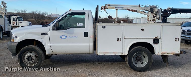 image for item DL1408 2004 Ford F450 Super Duty  utility / service truck