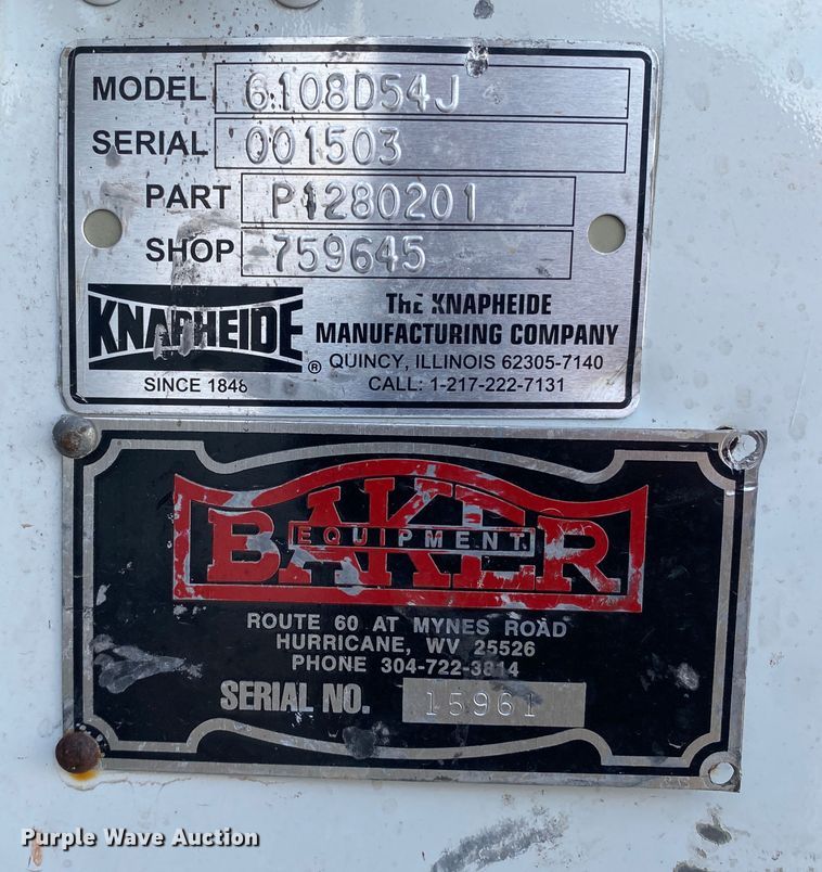 image for item DL1408 2004 Ford F450 Super Duty  utility / service truck