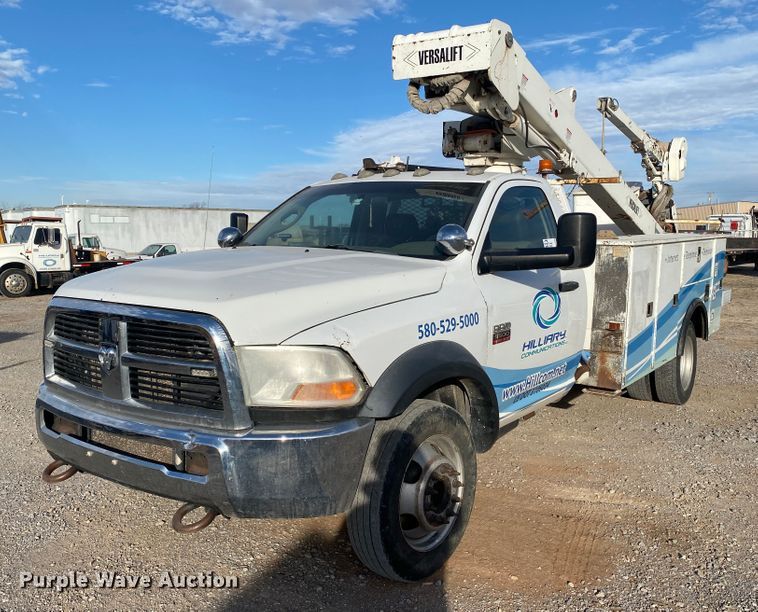 image for item DL1409 2011 Dodge Ram 5500  bucket truck