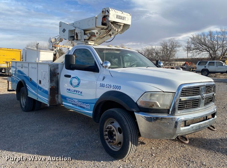 image for item DL1409 2011 Dodge Ram 5500  bucket truck