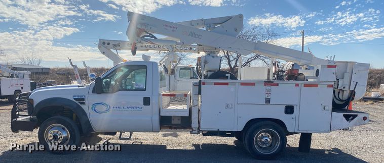image for item DL1417 2009 Ford F550 Super Duty  bucket truck