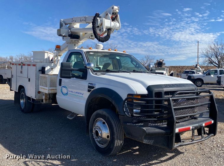 image for item DL1418 2009 Ford F550 Super Duty  bucket truck