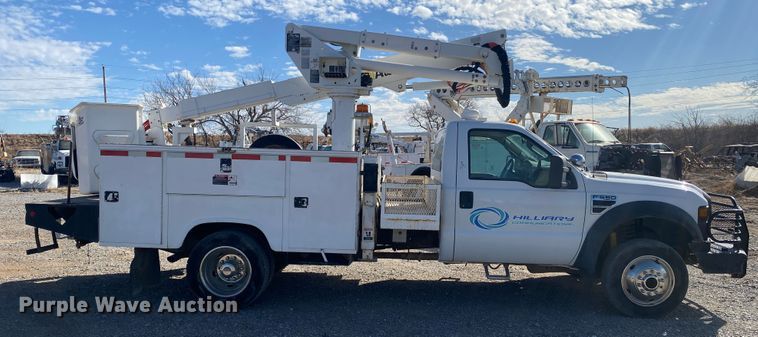 image for item DL1418 2009 Ford F550 Super Duty  bucket truck