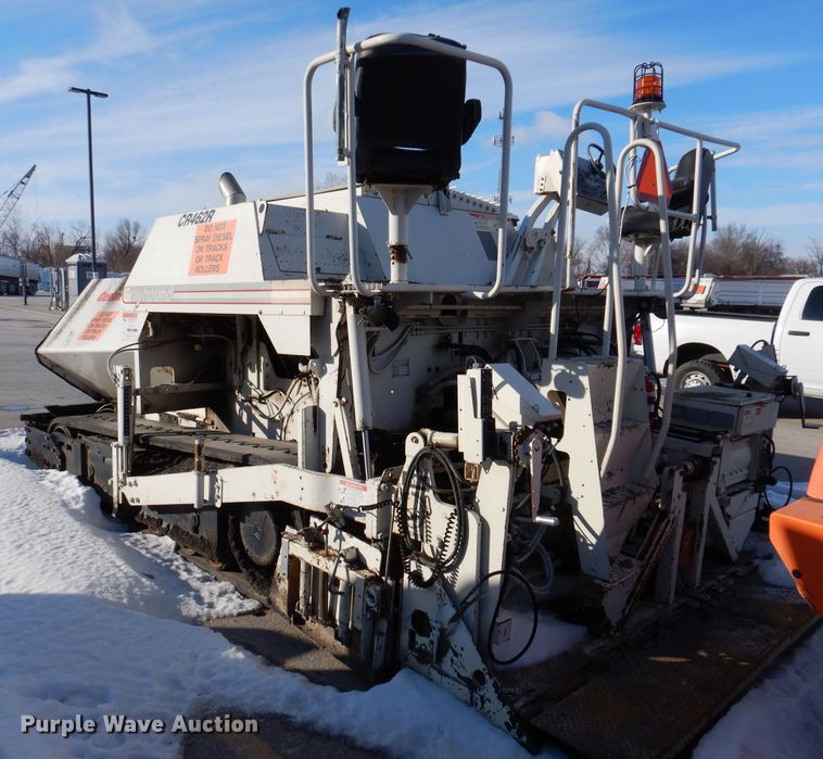 image for item DL5917 Cedarapids Grayhound CR462R  paver