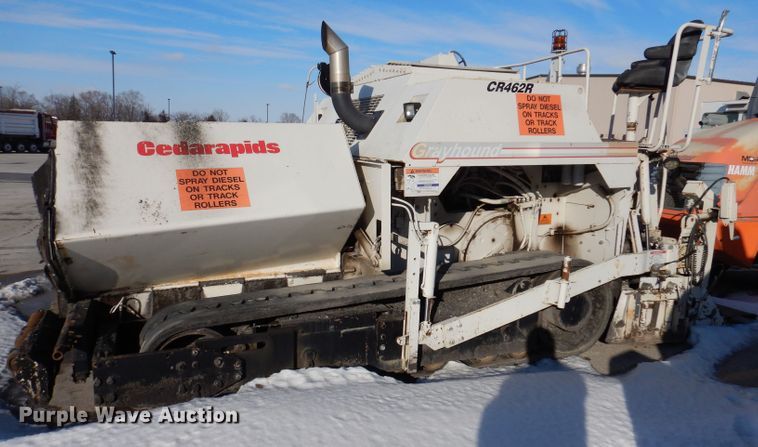image for item DL5917 Cedarapids Grayhound CR462R  paver