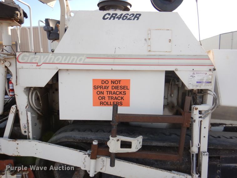 image for item DL5917 Cedarapids Grayhound CR462R  paver