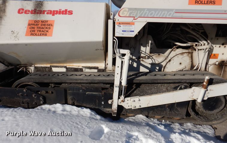 image for item DL5917 Cedarapids Grayhound CR462R  paver