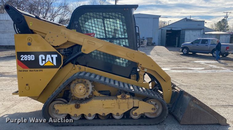 image for item DL6870 2018 Caterpillar 289D  tracked skid steer loader