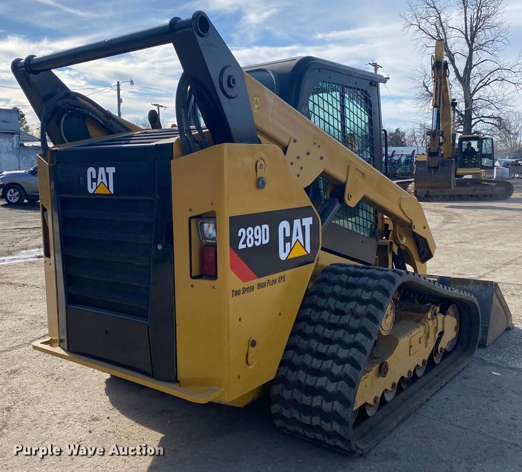 image for item DL6870 2018 Caterpillar 289D  tracked skid steer loader