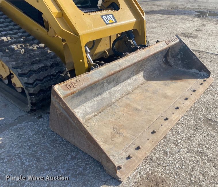 image for item DL6870 2018 Caterpillar 289D  tracked skid steer loader