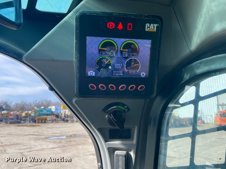 image for item DL6870 2018 Caterpillar 289D  tracked skid steer loader