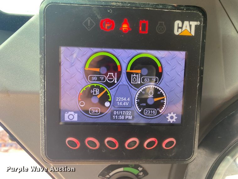 image for item DL6870 2018 Caterpillar 289D  tracked skid steer loader