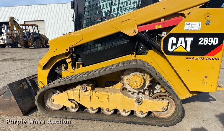 image for item DL6870 2018 Caterpillar 289D  tracked skid steer loader