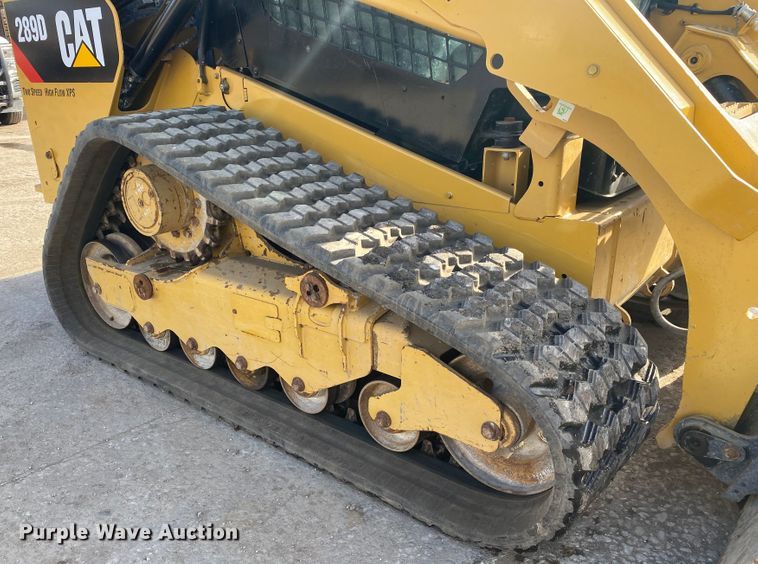 image for item DL6870 2018 Caterpillar 289D  tracked skid steer loader