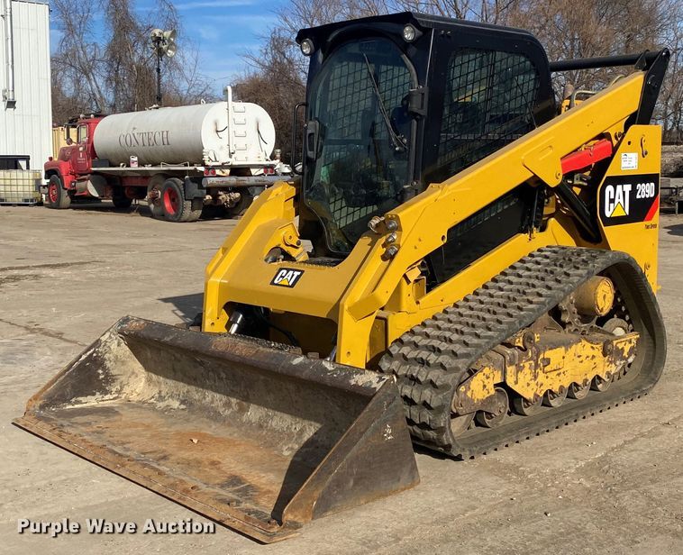 image for item DL6871 2016 Caterpillar 289D  tracked skid steer loader