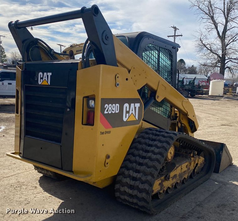 image for item DL6871 2016 Caterpillar 289D  tracked skid steer loader