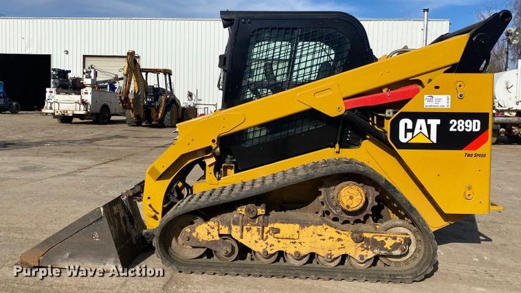 image for item DL6871 2016 Caterpillar 289D  tracked skid steer loader