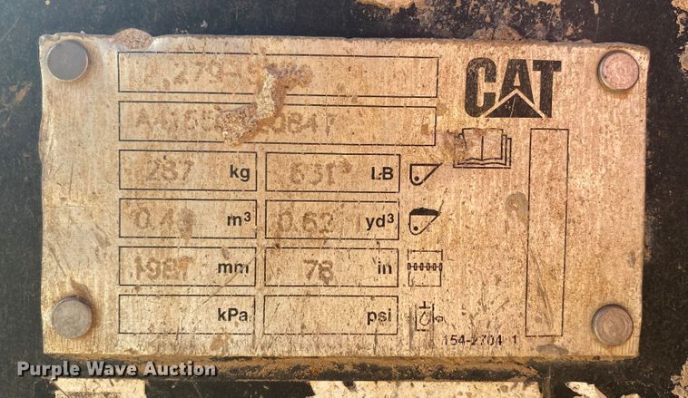 image for item DL6871 2016 Caterpillar 289D  tracked skid steer loader