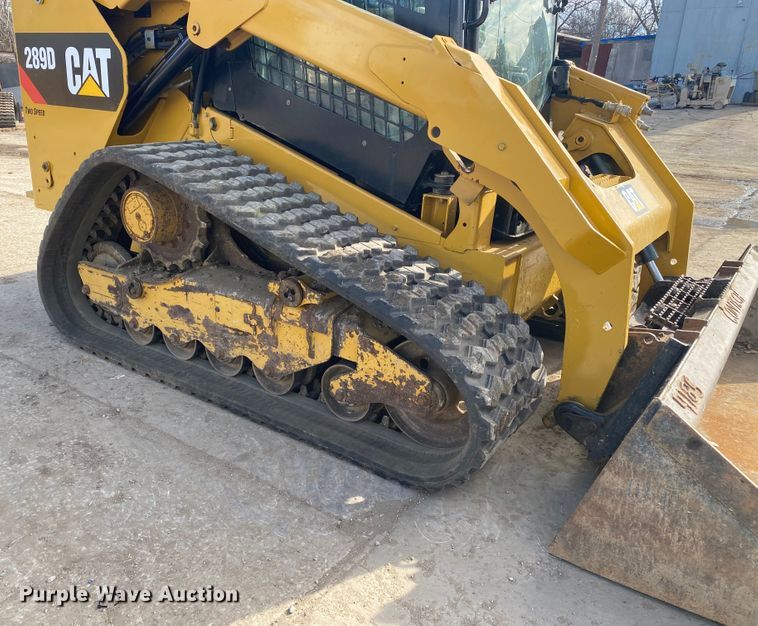 image for item DL6871 2016 Caterpillar 289D  tracked skid steer loader