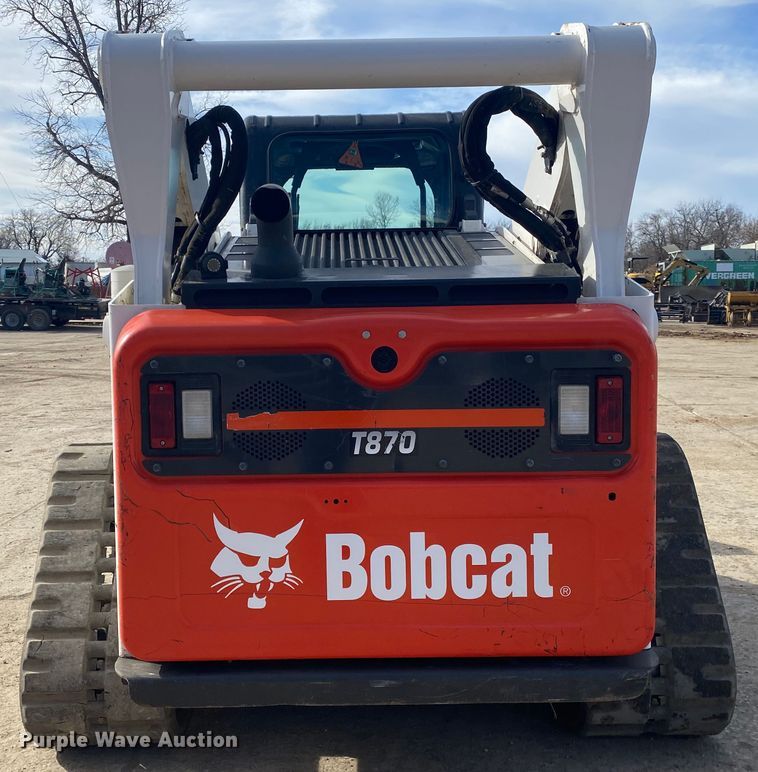 image for item DL6872 2019 Bobcat T870  tracked skid steer loader