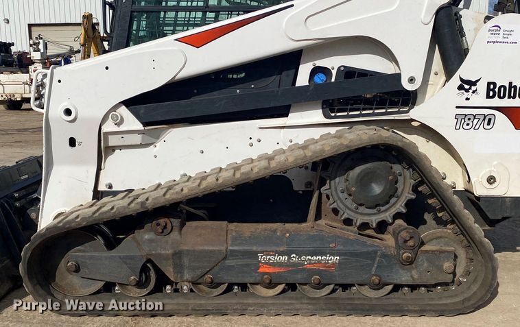 image for item DL6872 2019 Bobcat T870  tracked skid steer loader