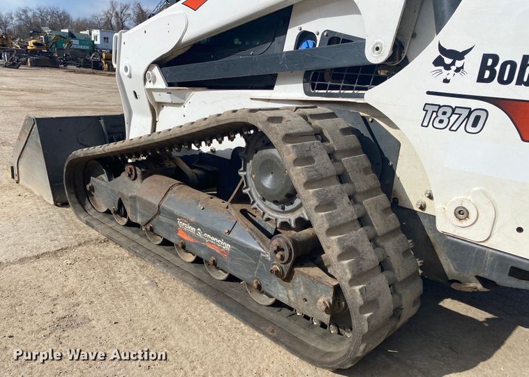 image for item DL6872 2019 Bobcat T870  tracked skid steer loader
