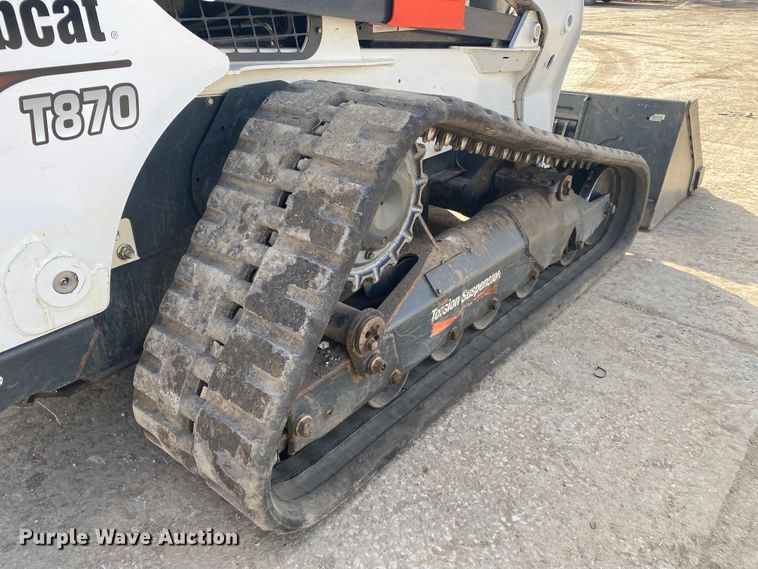 image for item DL6872 2019 Bobcat T870  tracked skid steer loader