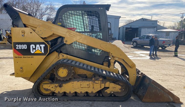 image for item DL6873 2016 Caterpillar 289D  tracked skid steer loader