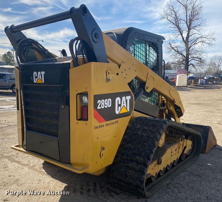 image for item DL6873 2016 Caterpillar 289D  tracked skid steer loader