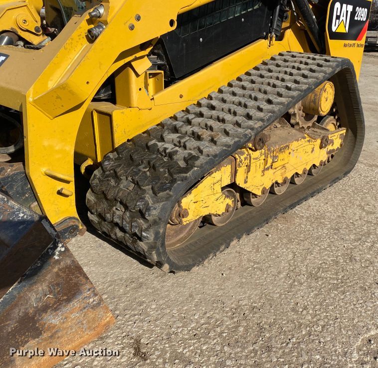 image for item DL6873 2016 Caterpillar 289D  tracked skid steer loader