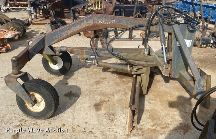 image for item DL6875 Melrose Company skid steer grader