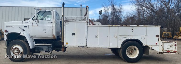 image for item DL6878 1990 Chevrolet C7500  utility / service truck