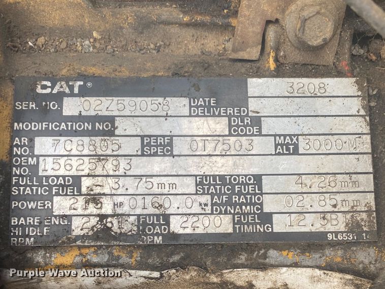 image for item DL6878 1990 Chevrolet C7500  utility / service truck