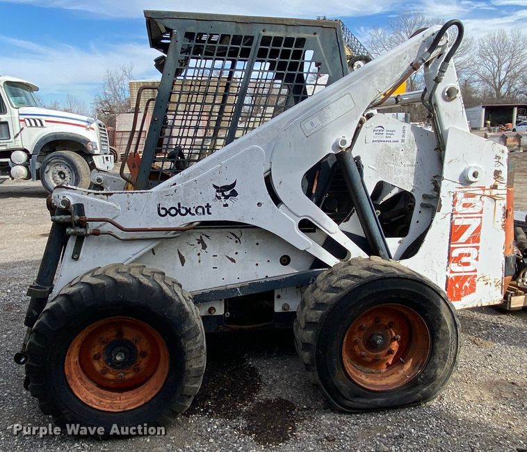 image for item DL6879 Bobcat 873  skid steer loader