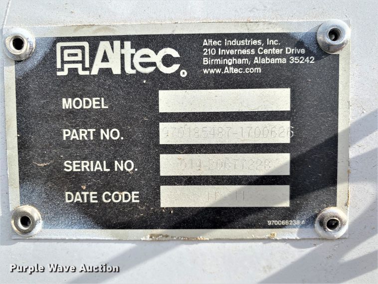 image for item DL6880 2012 International 4300  bucket truck