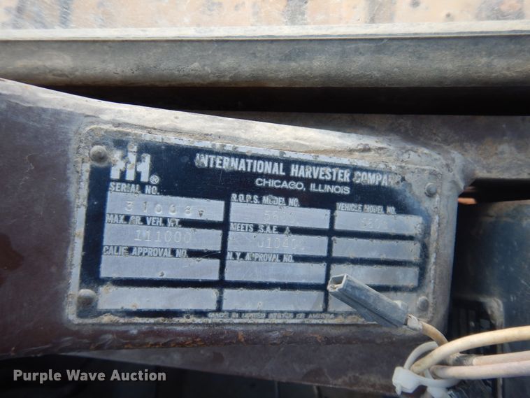 image for item DM5342 1981 International 560B  wheel loader