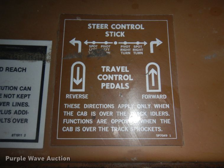 image for item DM5344 1991 Caterpillar 245B  excavator