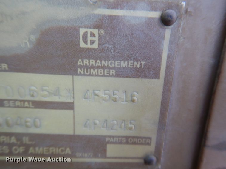 image for item DM5344 1991 Caterpillar 245B  excavator