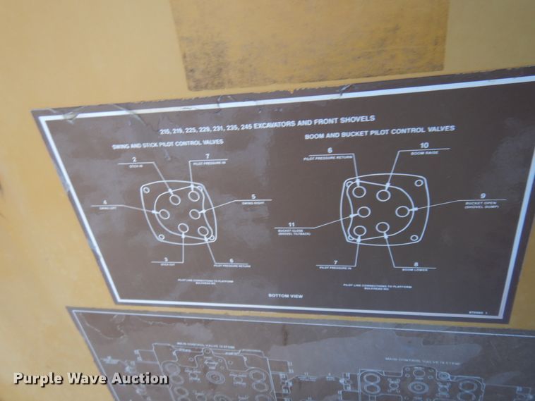 image for item DM5344 1991 Caterpillar 245B  excavator