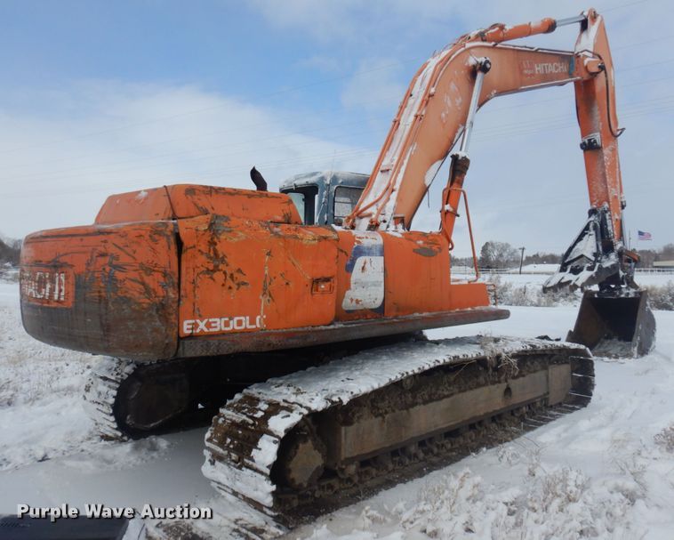 image for item DM5345 1995 Hitachi EX300LC-3  excavator