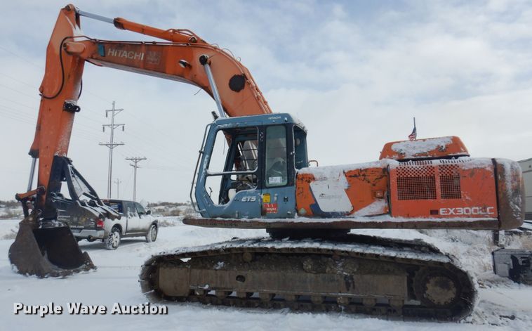 image for item DM5345 1995 Hitachi EX300LC-3  excavator