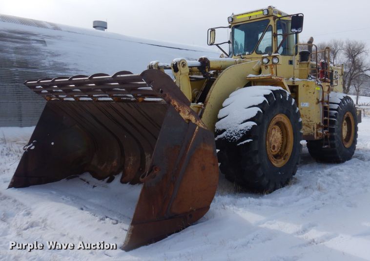 image for item DM5346 1977 Caterpillar 988B  wheel loader