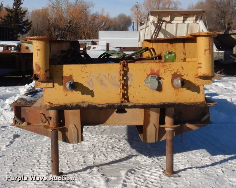 image for item DM5358 1973 Load King  equipment trailer