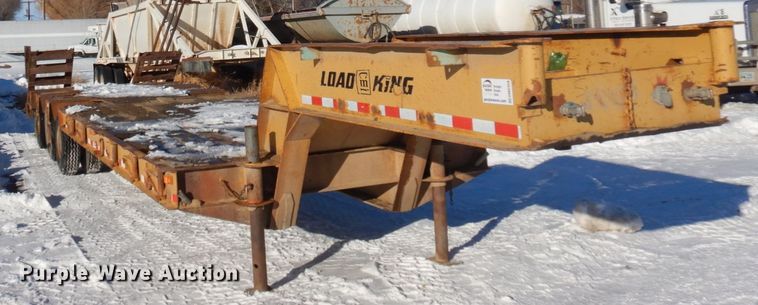 image for item DM5358 1973 Load King  equipment trailer