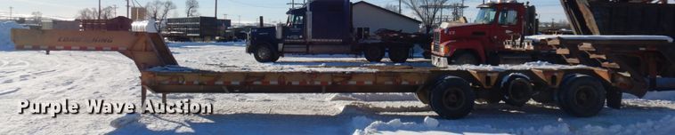 image for item DM5358 1973 Load King  equipment trailer