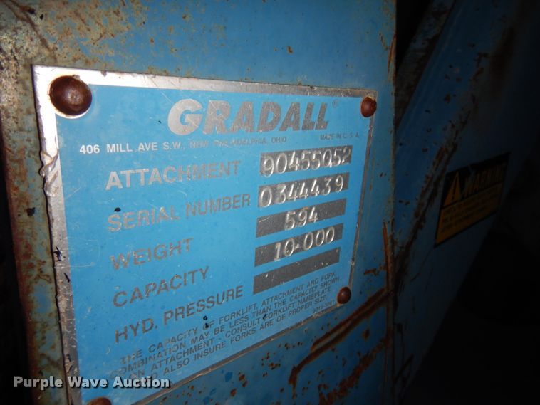 image for item DM5361 Gradall 544  telehandler